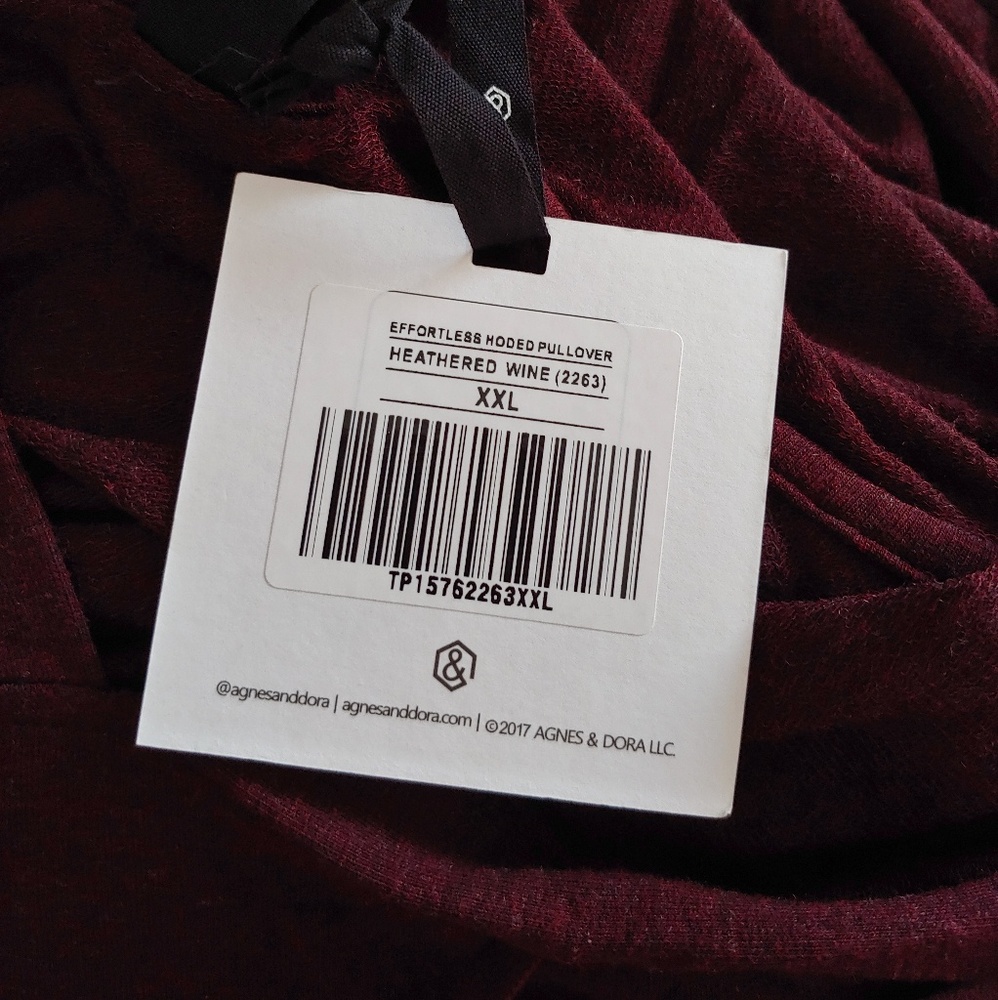 Agnes & Dora Effortless Hooded Pullover